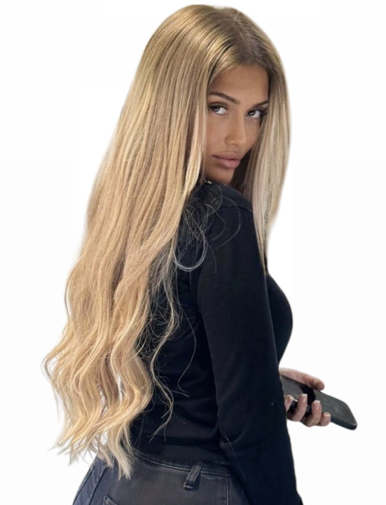 Haarverlängerung Extensions 24A Champagnerblond Asch