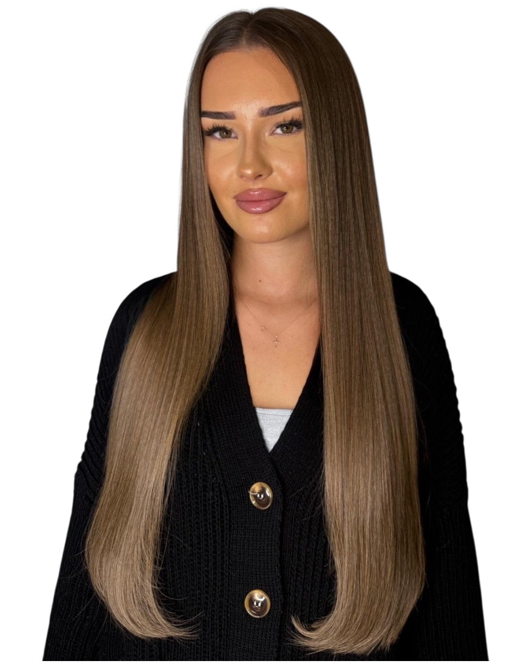 Haarverlaengerung-Extensions 8A Hellblond Asch YHW