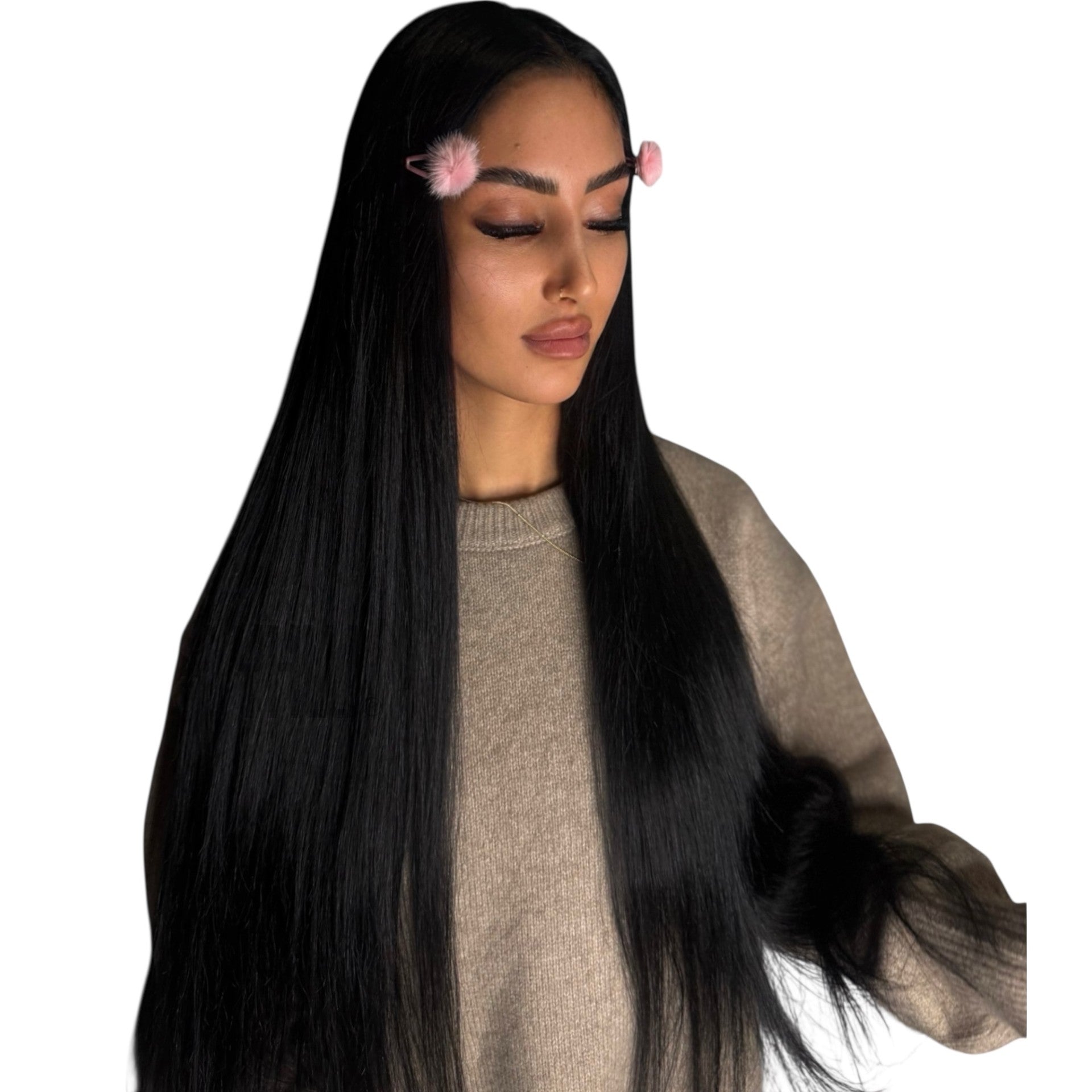 75cm Tape extensions - Schwarzbraun - YHW