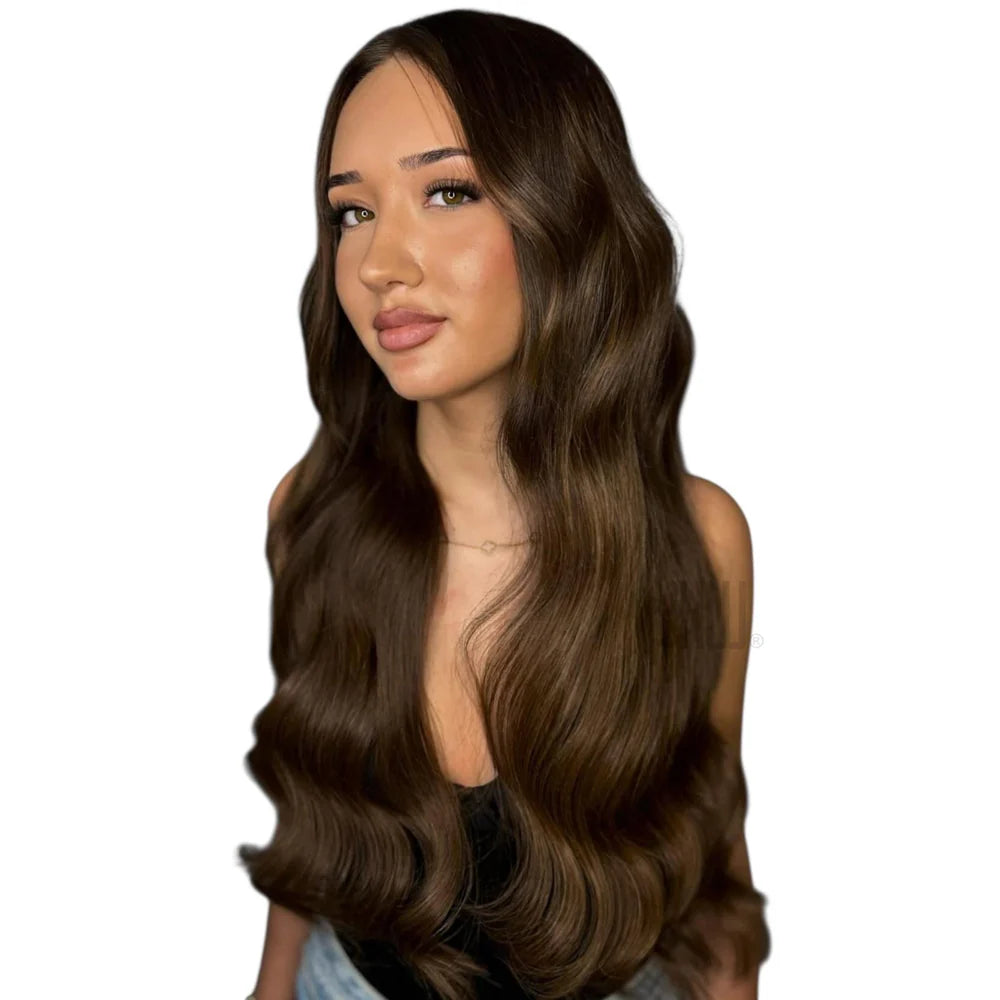 Echthaartresse 6A Rehbraun Asch