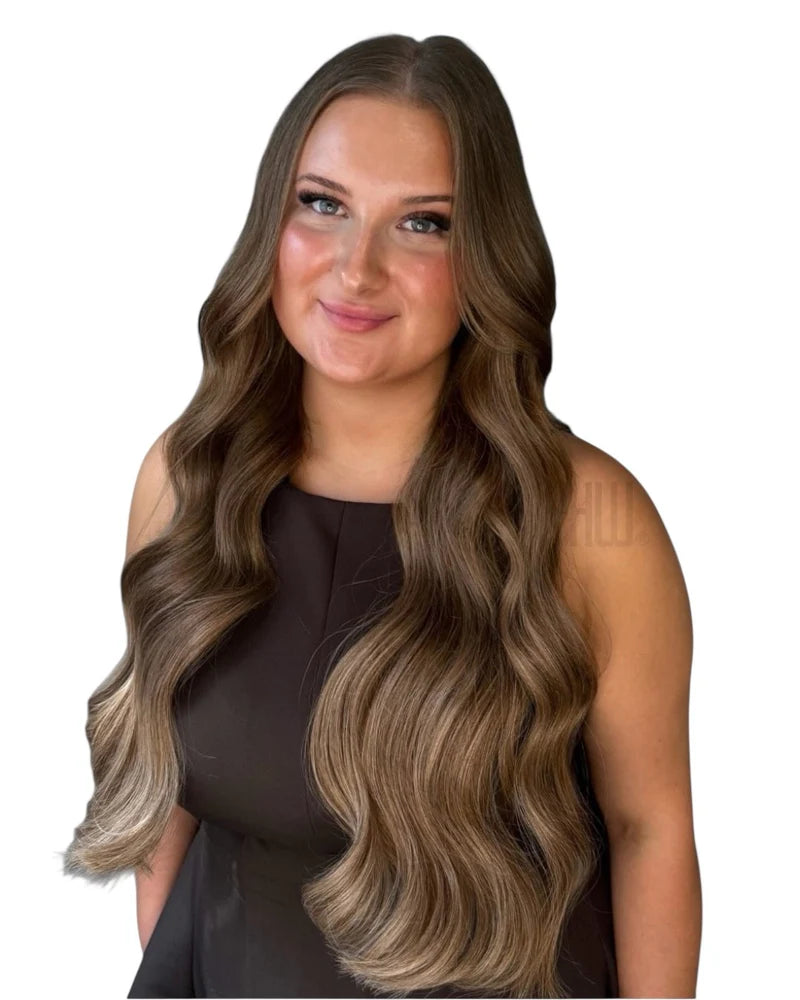 YHW - Echthaartresse 8A Hellblond Asch