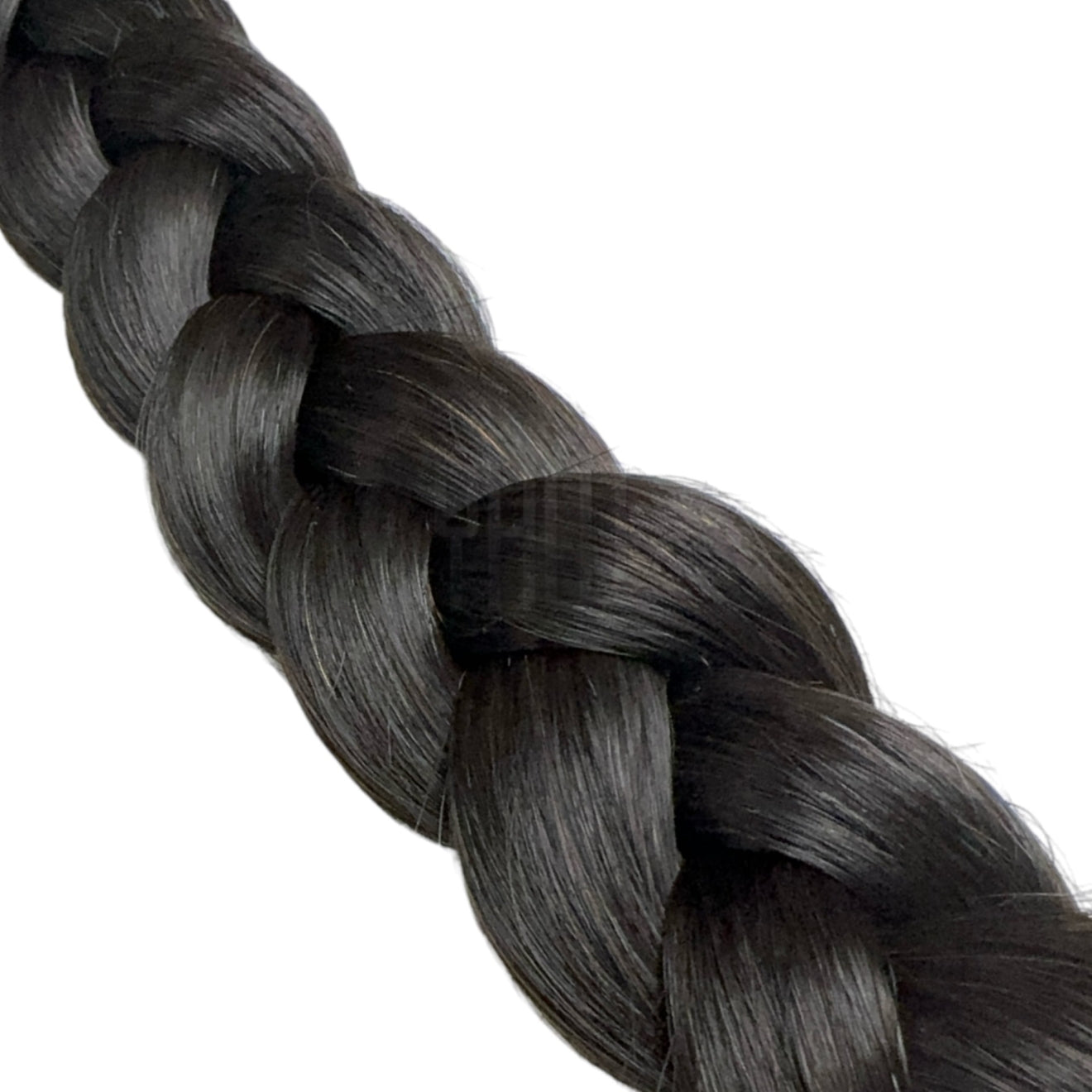 Echthaartresse 1B Schwarzbraun