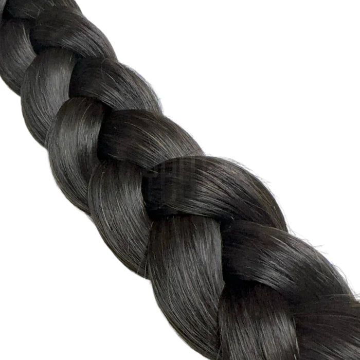 Echthaartresse 1B Schwarzbraun