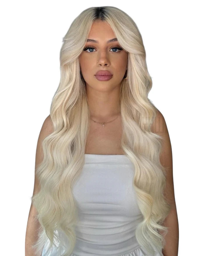 Echthaartresse 613A Platinum