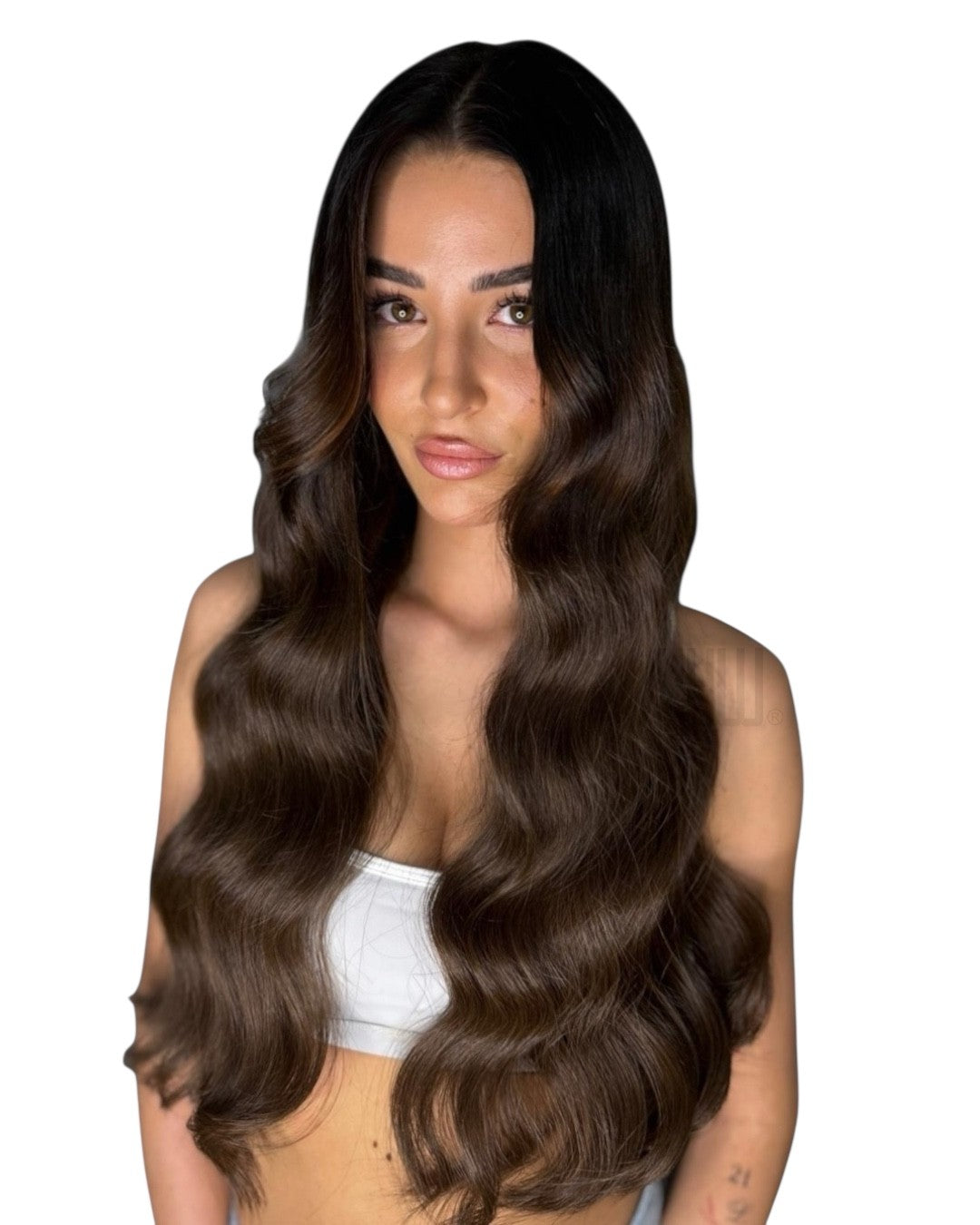 YHW EXTENSIONS 4A Mittel Natur Aschbraun