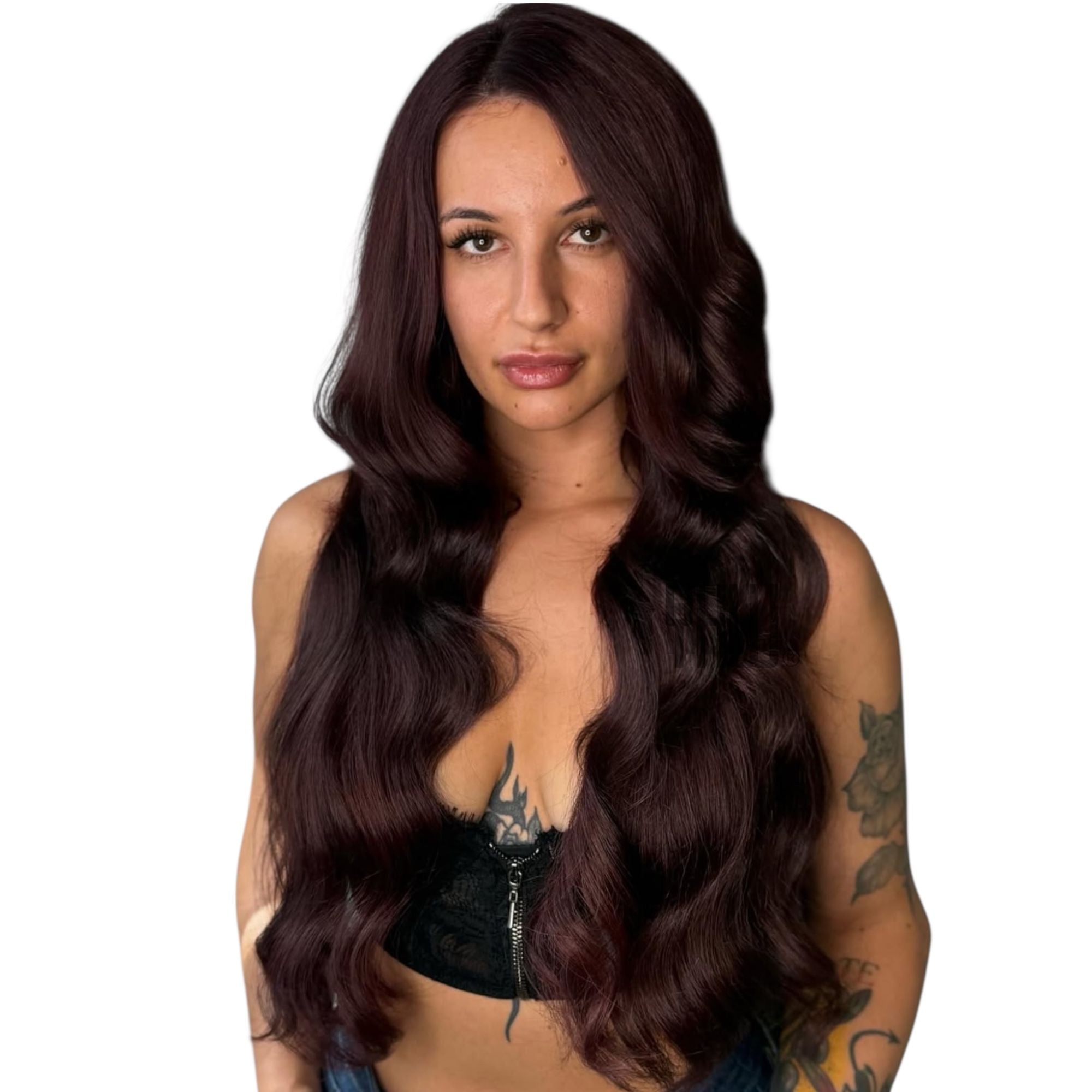 Tape On Extensions 99J Burgund