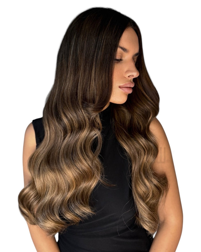 Bonding Extensions Brond Balayage